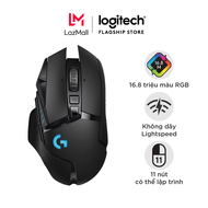 Chuột game không dây Lightspeed Logitech G502 - RGB Lightsync 11 nút lập trình điều chỉnh trọng lượn