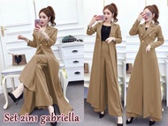 Godwin Collection - Setelan 2in1 Ellea One Set Fashion Wanita Hits Korean Style