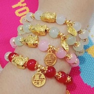 Dragon Lucky Bead Bracelet Dragon Motif Bracelet