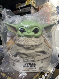 這是美泰（Mattel）推出的《星際大戰：曼達洛人》 古古（Grogu / 尤達寶寶）11吋絨毛公仔（型號 GWD85）