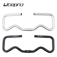 Litepro Folding Bike P Handlebar For Brompton Handle Butterfly Bar Ultralight Aluninum Alloy