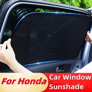 Car Window Sunshade for Honda CR-V HR-V Jazz Odyssey Vezel Accessories Window Curtains Sun Protection Anti-Mosquito Shade Curtains