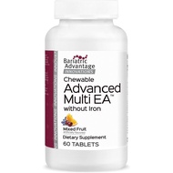 Bariatric Advantage Chewable Advanced Multi EA Without Iron - Daily Multivitamin - for Bariatric Sur