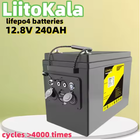 LiitoKala DC-12V 200Ah 240Ah LiFePO4 Power Battery