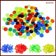 [Blesiya2] 100 pieces plastic chip poker game board game chip poker chips 15mm #1