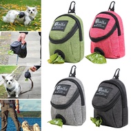 (Lemi Pet House) Pet Dog treat pouch Portable Multifunction Dog training bag Outdoor Travel Dog Poop Bag Dispenser Durable Pet accessories