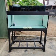 Aquarium fullset 120x50x50 10mm rak holo 4x6