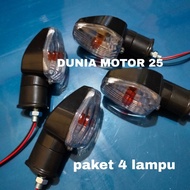 Warehouse sale 4 PCS MEGA PRO NEW VERZA TURN SIGNAL LIGHTS FRONT REAR SET