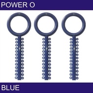 POWER O A O BLUE ( 21 ) Karet Behel Biru Dongker isi 10 Stick