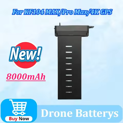 For KF104 MAX2/Pro Max/S810 S911 U20 Pro Drone Battery 11.4V 8000mAh Battery 4K GPS Accessories Part
