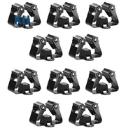 10PCS Mop and Broom Holder Broom Holder Broom Holder Wall Mount for Organizing Mop Broom in Garden L