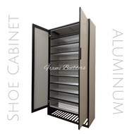 Shoe Cabinet/Shoe Cabinet/Aluminum Shoe Cabinet/Wall Mounted Shoe Cabinet/ 6 Foot Tall Shoe Cabinet