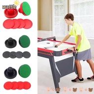 WATTLE Air Hockey Paddles, Durable 76mm Air Hockey Pushers, Accessories Universal 51mm Table Hockey Accessories