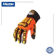 KONG Impact Hand glove mechanic,Oil & Gas Industry,Orange, Lightweight,Breathable,Abrasion Resistant