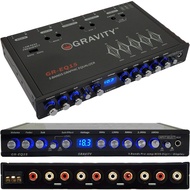 EQ15 1/2 Din Five Equalization Bands Car Audio Equalizer EQ Front, Rear +Master Volume Control with
