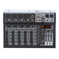 99DSP Effect Bluetooth 5.0USB Input Mixer 12V Power Supply Outdoor Home KTV4/6-channel Mixer Audio