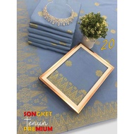 Kain Pasang Songket Songket Tabur Songket Bunga Tabur Songket Tabur