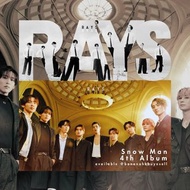 ⛄ 「 RAYS 」 Snow Man ⚡ 最新專輯大碟 初回盤 通常盤 Blu-ray DVD CD 代購 預訂 |  SnowMan ラウール Raul 目黑蓮 目黒蓮 深澤辰哉 岩本照 阿部亮平