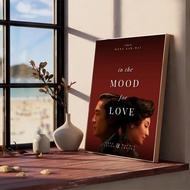 โปสเตอร์ IN THE MOOD FOR LOVE คุณภาพ HD ติดผนัง ศิลปะตกแต่งห้องสไตล์เรโทร น่ารัก 1205