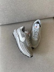 【🔥華夫鞋】Fragment Design x Sacai x Nike LDWaffle “Light Smoke Grey”三方聯名 解構 華夫鞋 灰白 男女同款