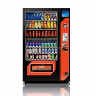 Cold Beverage Drink Mechiser Glass Front Combo Vending Machine