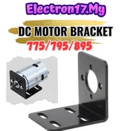 DC Motor Mounting Bracket L Shape Metal Bracket Black Motor Support Fixed for 775 795 895