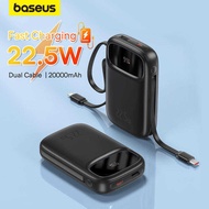 ☍ Hour 【48 Shipped】Baseus Qpow2 Power Bank 20000Mah PD Fast Charging Powerbank Built In Two Ca b ank