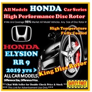 HONDA ELYSION RR9 Disc Rotor Drilled Slotted / Pemutar Cakera Berprestasi Tinggi