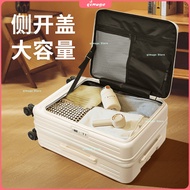 Side Opening Ultra Light Luggage Extendable Multifunctional Trolley Light Luggage 20 Inch Boarding S