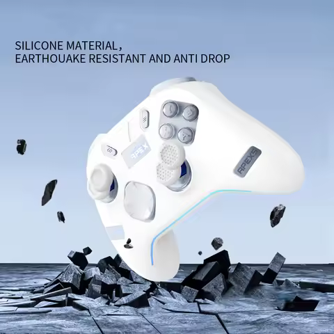 Soft Silicone Protective Case for Flydigi APEX 5 Game Controller Anti-slip Anti-scratch Dustproof Sh