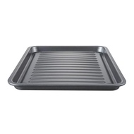 iMedia grill tray wide size grill plate fish griller fish grill grill cooking tray alloy steel silver