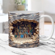 Mug 3D Book Cup Decoration Decoration Design Home Cup Mug Abyss 3D Decoration