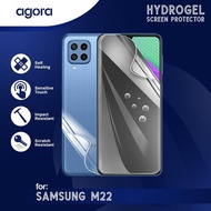 LAYAR Anti-Scratch Hydrogel For Samsung M22 Hydrogel SCREEN Protector Film - ANTI SPY, FULL SCREEN, 