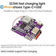 22.5W Bidirectional Fast-Charging Power Bank Module Circuit Board DIY Motherboard