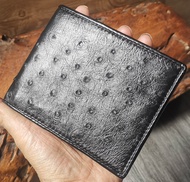 Ostrich SuperBlack หนังตัวนกกระจอกเทศ