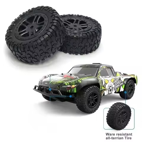 4Pcs Tire Tyre Wheel PX9300-21 For Pxtoys Enoze 9300 9302 9300E 9302E 9303E 9304E 1/18 RC Car Spare 