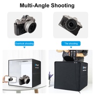 [topk1] PULUZ PU5051 50cm/19.7in Folding LED Light Tent Desktop Photo Studio Box Photography 30W Sof