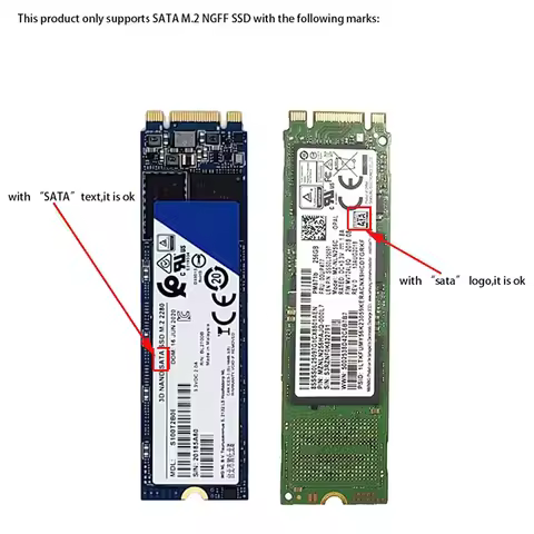 B+M Key SATA M.2 Ngff Ssd To Sata 3 Raiser M.2 To Sata Adapter Expansion Card M.2 SATA Adapter Raise