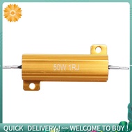 Screw Tab Wirewound Aluminium Resistor 1 Ohm 5% 50 Watt