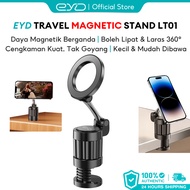 EYD LT01 Travel Magnetic Stand Strong Grip Foldable Desk & Car Mount Strong Magnet 360 Rotation Comp