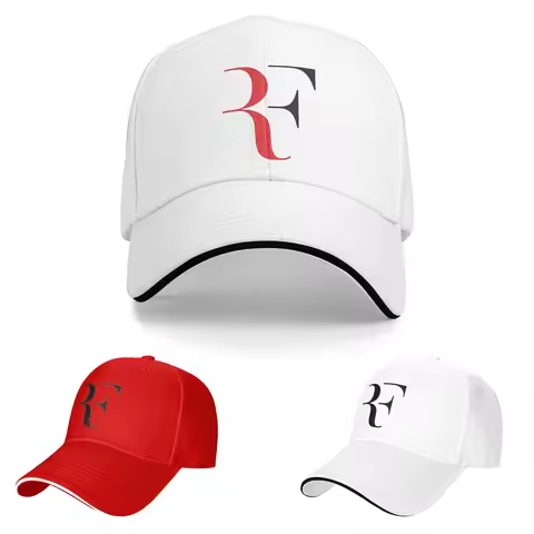 Roger Federer Sports Tennis Women Men Baseball Cap Casual Outdoor Cap 2024 Sunscreen Hats Spring Adj