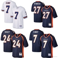 Denver Broncos NFL Elway Bailey Atwater Retro Plus Size Men's and Women's T-shirt