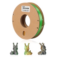 CUỘN 250GR - Nhựa sợi in 3D PLA/PLA+ Silk 3 Màu chất lượng cao chính hãng R3D - Màu: Gold-Green-Blac