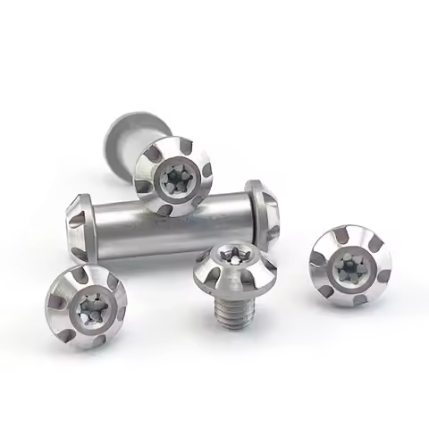 10 Sets/lot 10 Sizes M3.5 Thread Knife Handle Pairs Locking Screws Spindle Rivet Axis Nail T10 Torx 