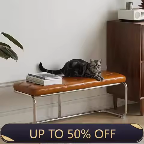 Slim Entryway Shoe Bench Narrow Hallway Seat Vintage Storage Stool stool chair Upholstered bench Was