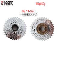 Bike Freewheel 7/8 Speed11-28-32T Bicycle Freewheel Type Cycling Replacement Part Speed Cassette 7/