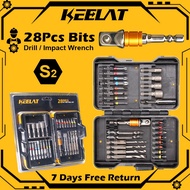 KEELAT Magnetic Screwdriver Drill Bit Phillips Bits Set Hand Tools Precision Tools Screw Driver Tool