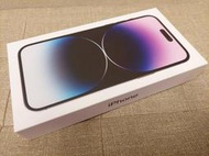 Apple iPhone 14 Pro Max 1TB 深紫色 空盒 (原廠/現貨/整人)