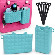 Applicable To Bogg Bag Storage Bag Accessories Mobile Phone Holder Bag Outdoor Silicone Beach Bag Ho