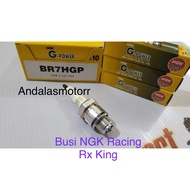 NGK G POWER PLATINUM BR7HGP RACING SPARK PLUG FOR RX KING - F1ZR